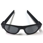 Clix lunettes de soleil pliables noir cli003