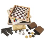 Clown games bote de jeu 9 en 1 bois