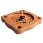 Clown games roulette tyrolienne bois