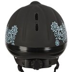 Covalliero casque d'quitation beauty vg1 53 - 57 cm noir 328251