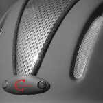 Covalliero casque d'quitation carbonic vg1 junior anthracite 32720