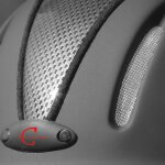 Covalliero casque d'quitation carbonic vg1 l / xl anthracite 32722