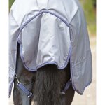 Covalliero couverture d'extrieur pour chevaux rugbe zero 165 cm gris