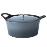Cuisinox casserole maille en fonte 1, 6 l 20 cm bleu denim