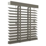 Decosol store horizontal bois 50 mm 80x130 cm taupe