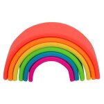 Dna ensemble de jouets en silicone arc - en - ciel neon 6 pcs