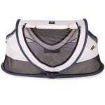 Deryan lit d'enfant escamotable peuter luxe  moustiquaire crme