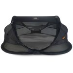 Deryan lit d'enfant de voyage escamotable baby luxe moustiquaire noir