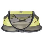 Deryan lit d'enfant de voyage avec moustiquaire luxe vert citron