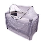Deryan moustiquaire pour lit de camping 120x60x100 cm blanc