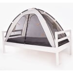 Deryan tente - lit avec moustiquaire 200x90x110 cm crème Deryan tente - lit avec moustiquaire 200x90x110 cm crème