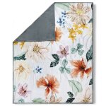 Descanso couverture annabelle 130x160 cm blanc cass�