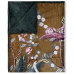 Descanso couverture sarenza 130x160 cm ocre Descanso couverture sarenza 130x160 cm ocre