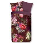 Descanso housse de couette simone 135x200 cm bordeaux Descanso housse de couette simone 135x200 cm bordeaux