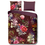 Descanso housse de couette simone 240x200 / 220 cm bordeaux Descanso housse de couette simone 240x200 / 220 cm bordeaux
