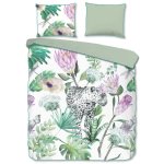 Descanso housse de couette volterra 240x200 / 220 cm vert Descanso housse de couette volterra 240x200 / 220 cm vert