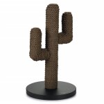 Designed by lotte cactus � gratter pour chat bois 35x60 cm noir