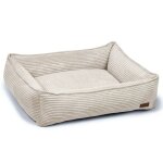 Designed by lotte lit nervur pour chien 80x70x22 cm gris clair