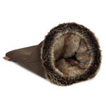 Designed by lotte sac de jeu et de repos pour chat faisca marron