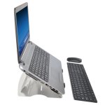 Desq support pour ordinateur portable 35x24x0, 6 cm aluminium Desq support pour ordinateur portable 35x24x0, 6 cm aluminium