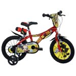 Dino bikes vélo pour enfants mickey mouse rouge 14 Dino bikes vélo pour enfants mickey mouse rouge 14