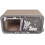 District70 griffoir / grotte pour chats sardine noir