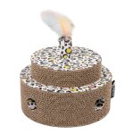 District70 jouet pour chats fiesta carton multicolore
