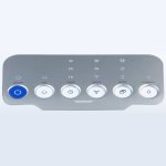 Domo refroidisseur d'air 76 cm 55 w blanc