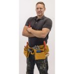 Draper tools ceinture porte - outils en cuir double abricot 50 mm