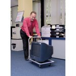 Draper tools chariot � plateforme 63x48x85 cm bleu et blanc
