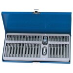 Draper tools jeu d'embout hexagonal, torx et cannel 40 pices tx - star 33322