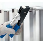 Draper tools kit de riveteuse  2 voies bleu 27848