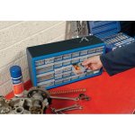 Draper tools organisateur d'outils 30 tiroirs bleu 12015 Draper tools organisateur d'outils 30 tiroirs bleu 12015