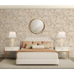 Dutch wallcoverings papier peint bird - of - paradise cr�me