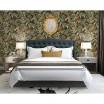 Dutch wallcoverings papier peint bird - of - paradise noir