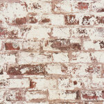 Dutch wallcoverings papier peint brique rouge et blanc Dutch wallcoverings papier peint brique rouge et blanc
