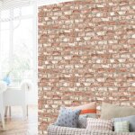 Dutch wallcoverings papier peint briques rouge ew3102 Dutch wallcoverings papier peint briques rouge ew3102