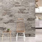 Dutch wallcoverings papier peint old brick wall gris