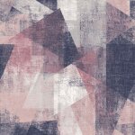 Dutch wallcoverings papier peint perspectives rose et violet Dutch wallcoverings papier peint perspectives rose et violet