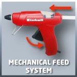 Einhell pistolet � colle chaude tc - gg 30 rouge 30 w