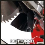 Einhell scie  onglet tc - ms 216 1400 w