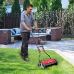 Einhell tondeuse  gazon manuelle ge - hm 38 s rouge
