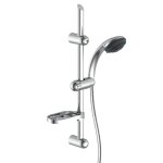 Eisl ensemble de barre de douche avec 5 fonctions variabile chrome Eisl ensemble de barre de douche avec 5 fonctions variabile chrome