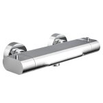 Eisl mitigeur de baignoire thermostatique carneo chrome