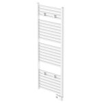 Eisl radiateur de salle de bain avec minuterie blanc 120x50x15 cm