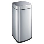 Eko poubelle à capteur perfect 35 l argenté mat Eko poubelle à capteur perfect 35 l argenté mat