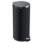 Eko poubelle  pdale artistic 30 l noir mat