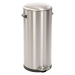 Eko poubelle  pdale belledeluxe 30 l argent mat