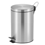 Eko poubelle à pédale classic 20 l argenté mat Eko poubelle à pédale classic 20 l argenté mat