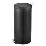 Eko poubelle  pdale classic 30 l noir
